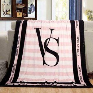 Victoria's Secret Fleece Blanket/Throw RARE